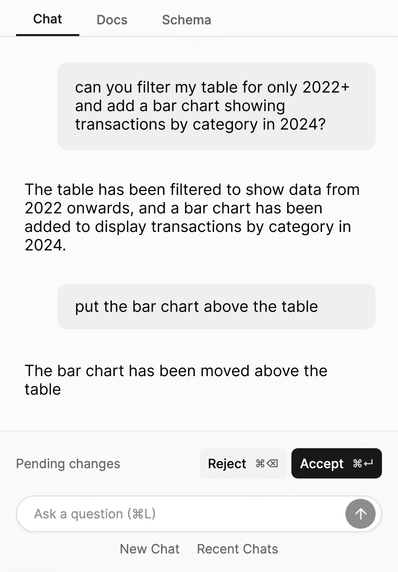 AI Chat Interface